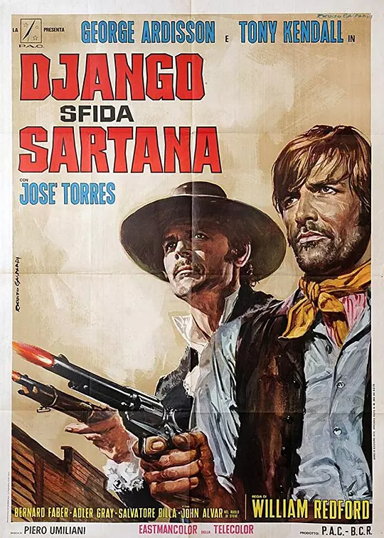 Django sfida Sartana 海报