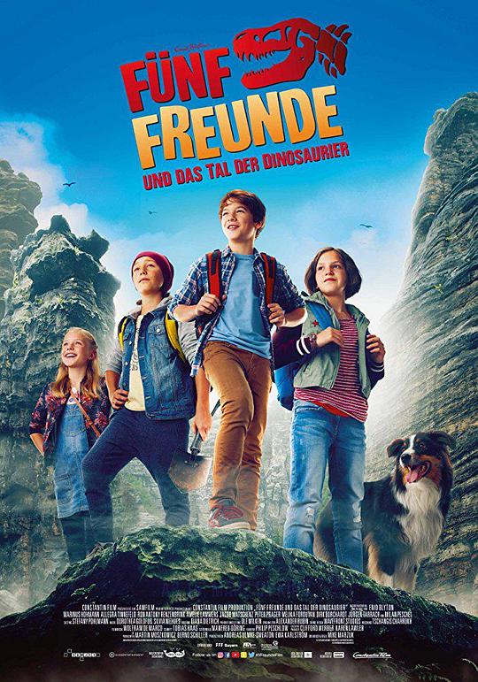 Fünf Freunde und das Tal der Dinosaurier 海报