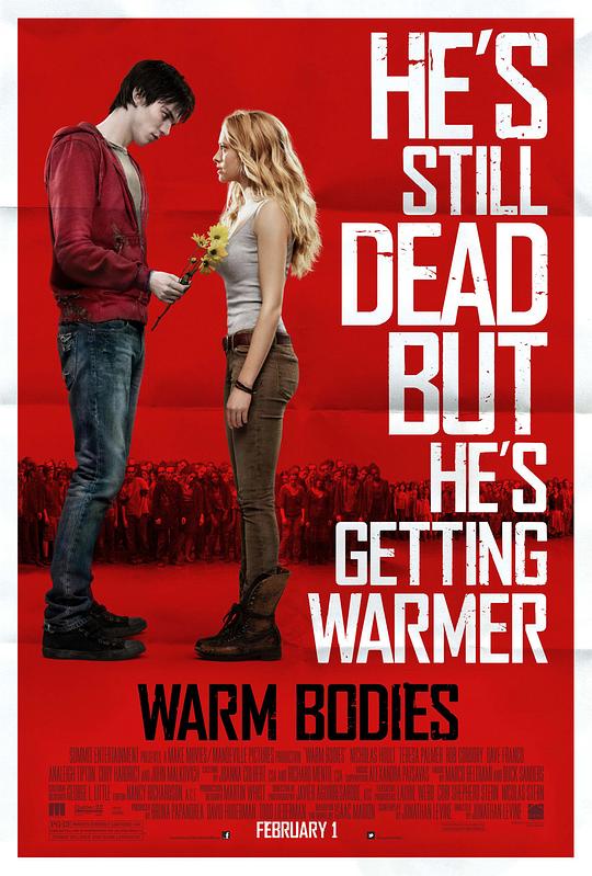 温暖的尸体 海报