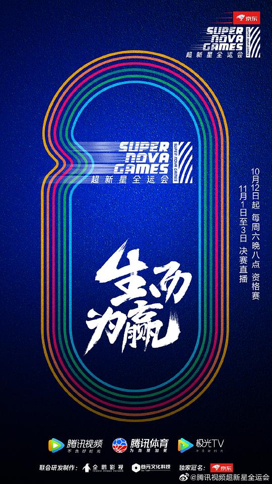 第二届超新星全运会 海报