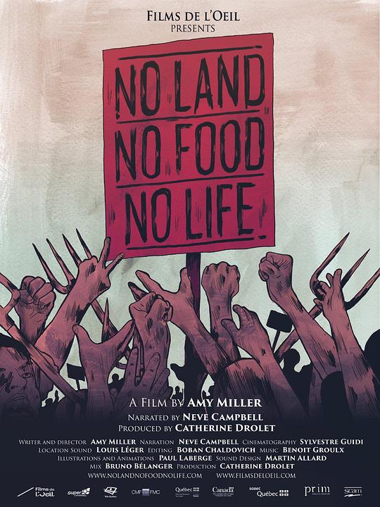 No Land No Food No Life 海报