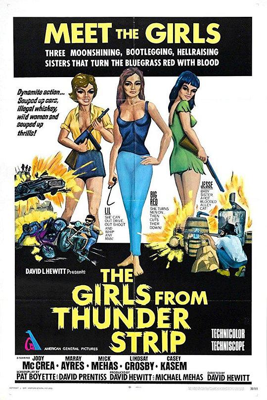 The Girls from Thunder Strip 海报
