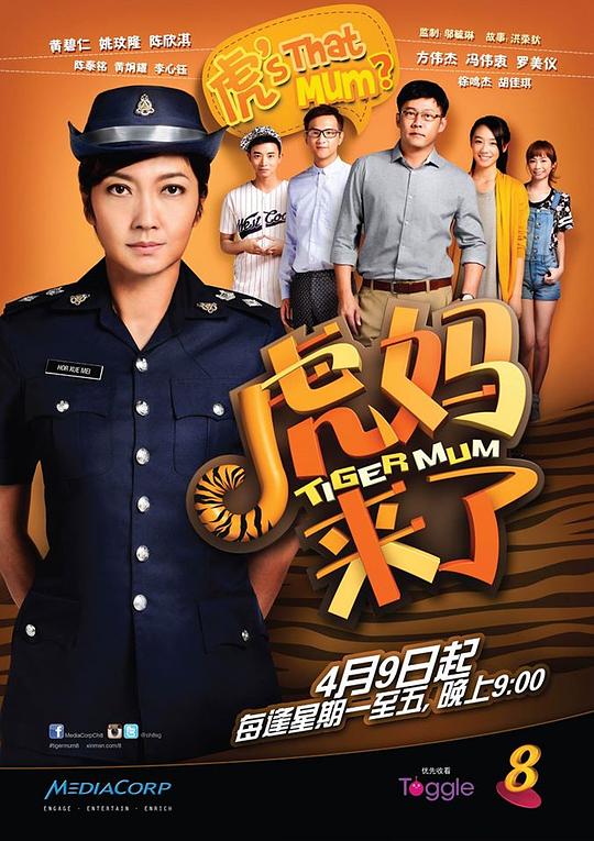 虎妈来了 海报