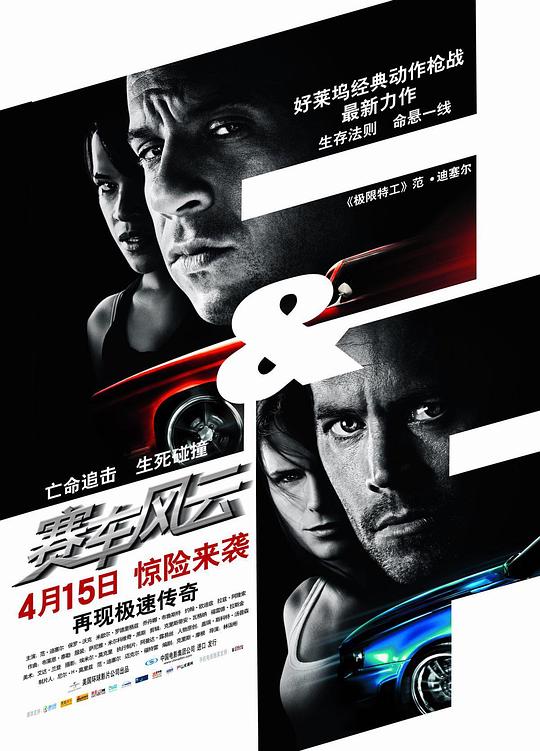 速度与激情4 海报