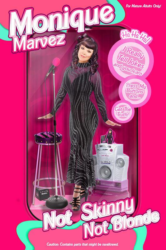 Monique Marvez: Not Skinny Not Blonde 海报