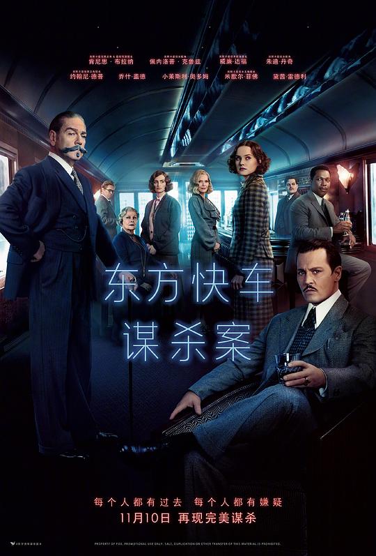 东方快车谋杀案 海报