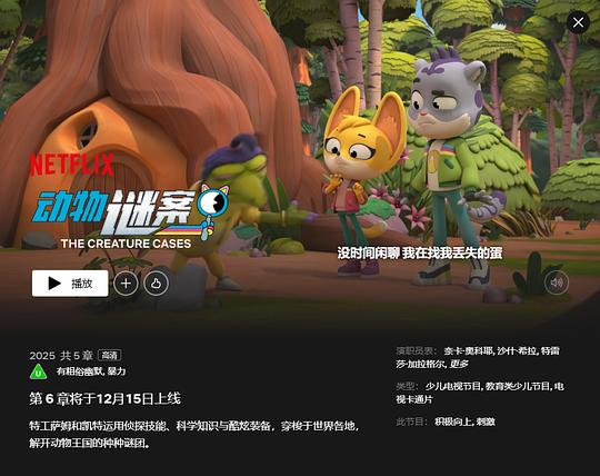 动物神探队 第六季 海报