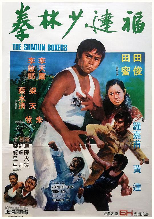 福建少林拳 海报